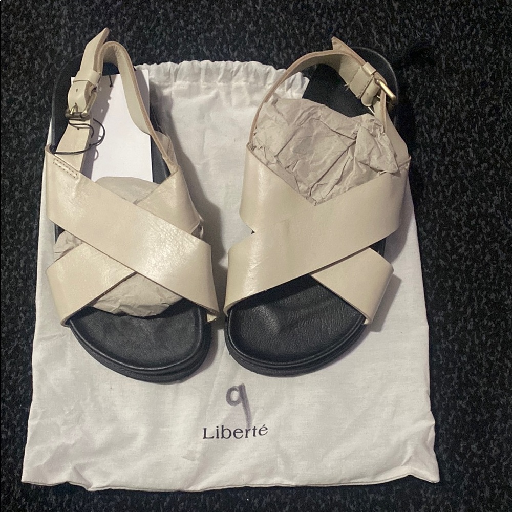 Women's Cream Sandals